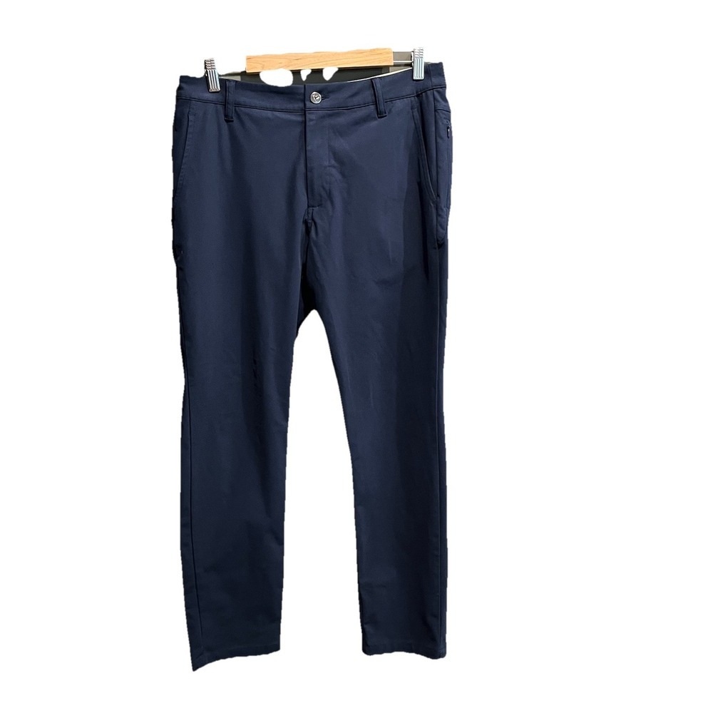 Birddogs Navy Boom for Your Boomstick Men's Lined Golf Casual Pants Size 32 x 30